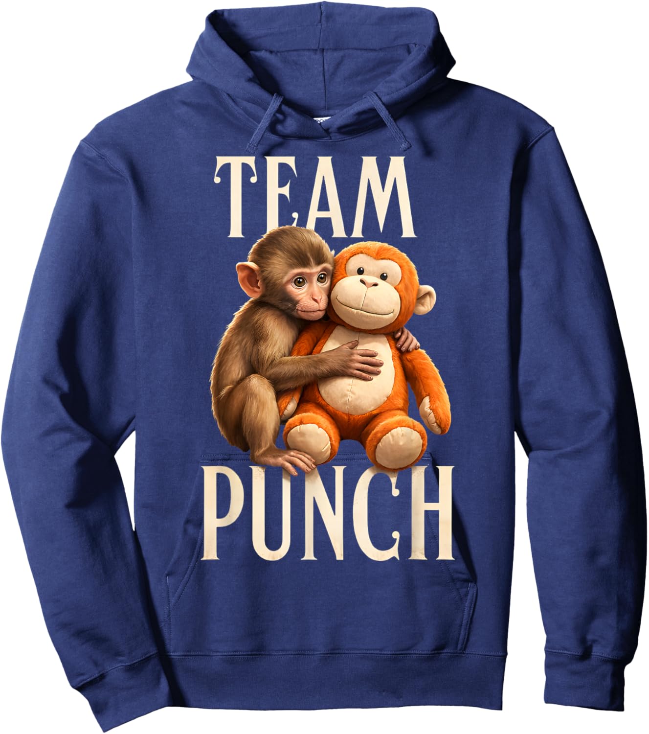 Baby Monkey Punch Team Punch Hoodie - Hoodie | Navy