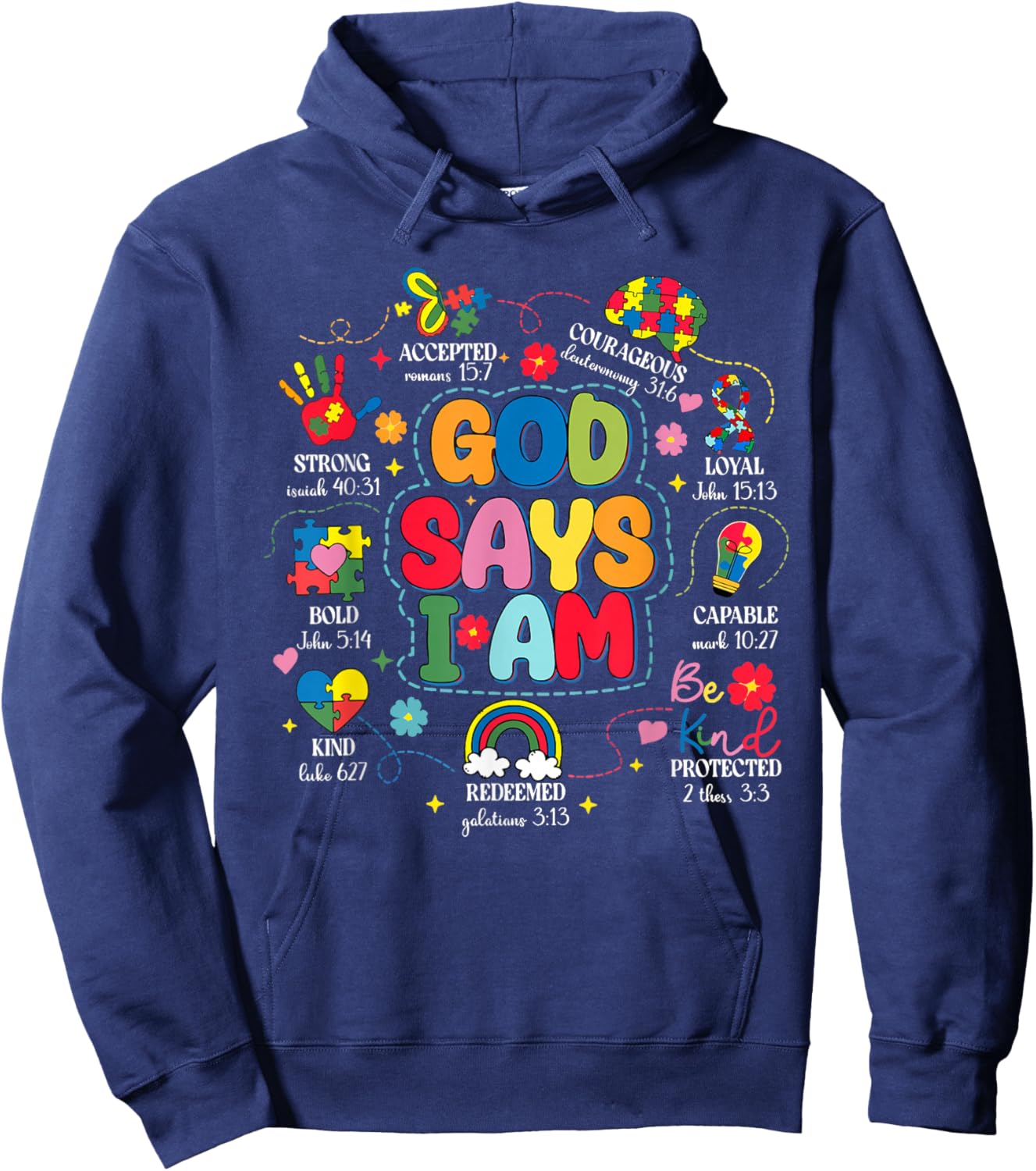 Christian Hoodie - Hoodie | Navy