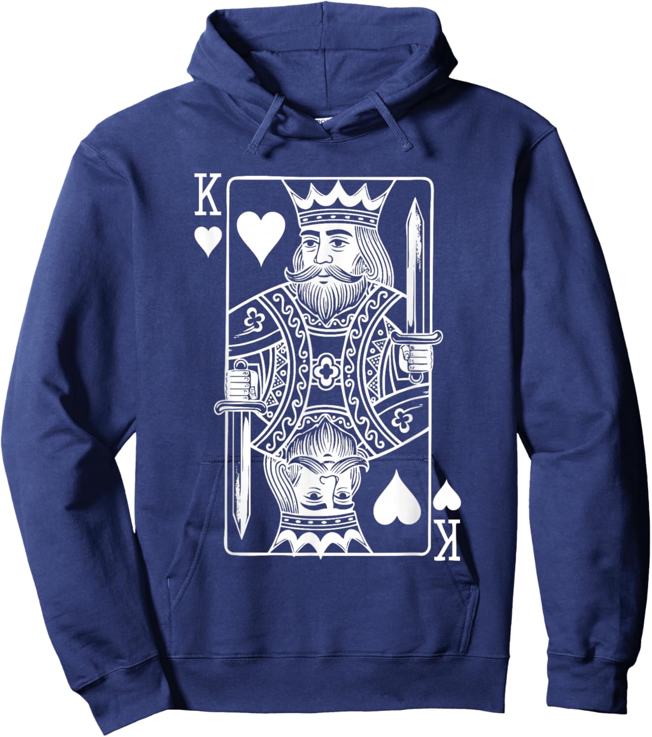 T-Shirt Hoodie - Hoodie | Navy