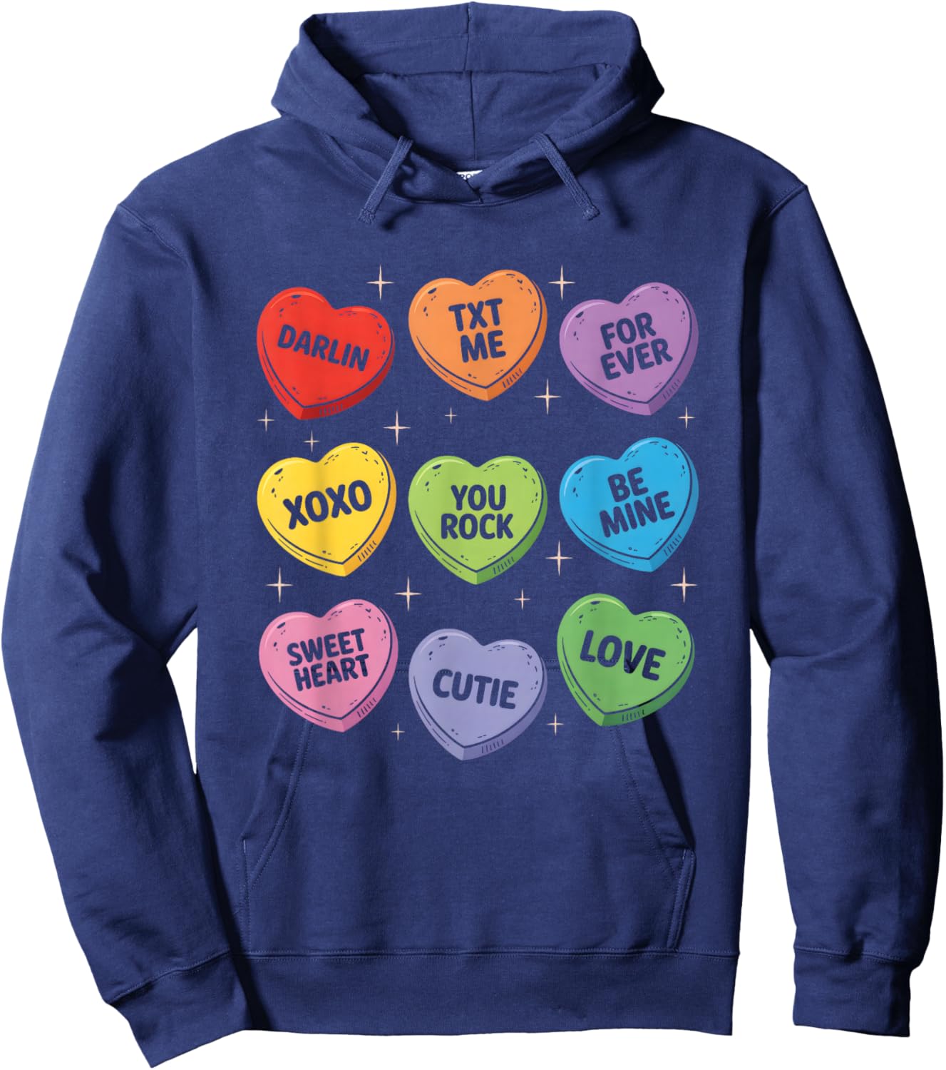 Sweet Heart Hoodie - Hoodie | Navy