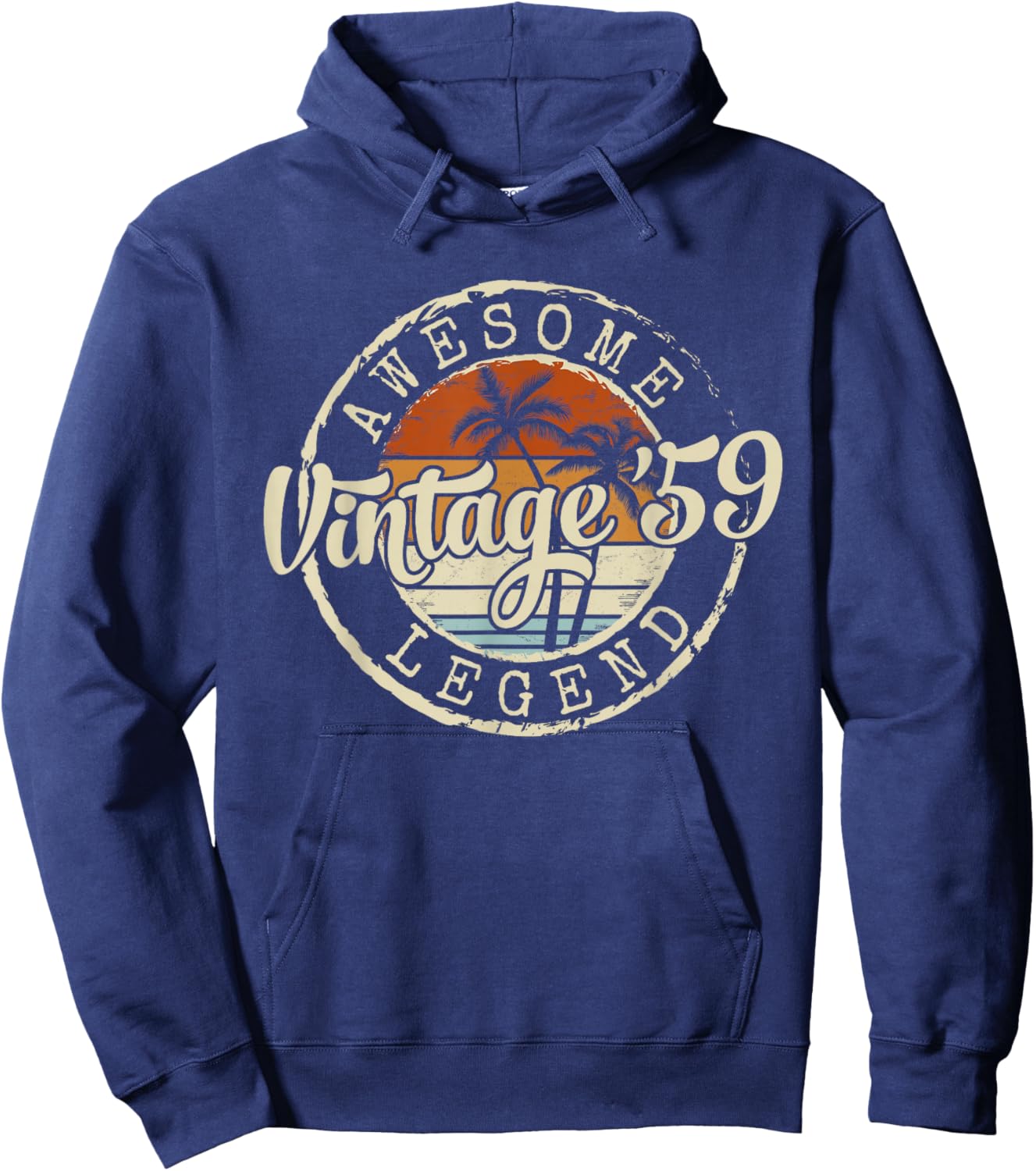 Vintage 1959 67yr 67th Birthday Gifts 67 Years Old Hoodie - Hoodie | Navy