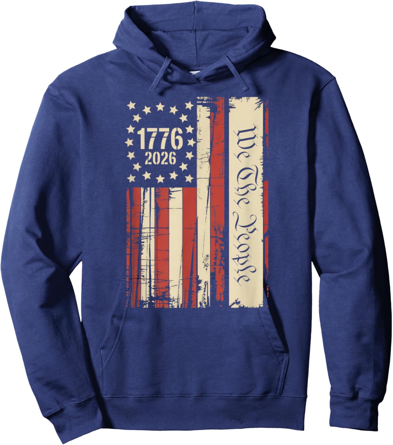 250 Years America Anniversary 250th Independence Day Hoodie - Hoodie | Navy