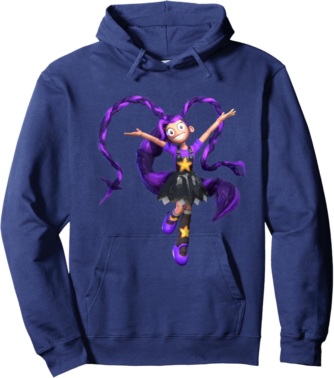 Lily Love Braids Hoodie - Hoodie | Navy