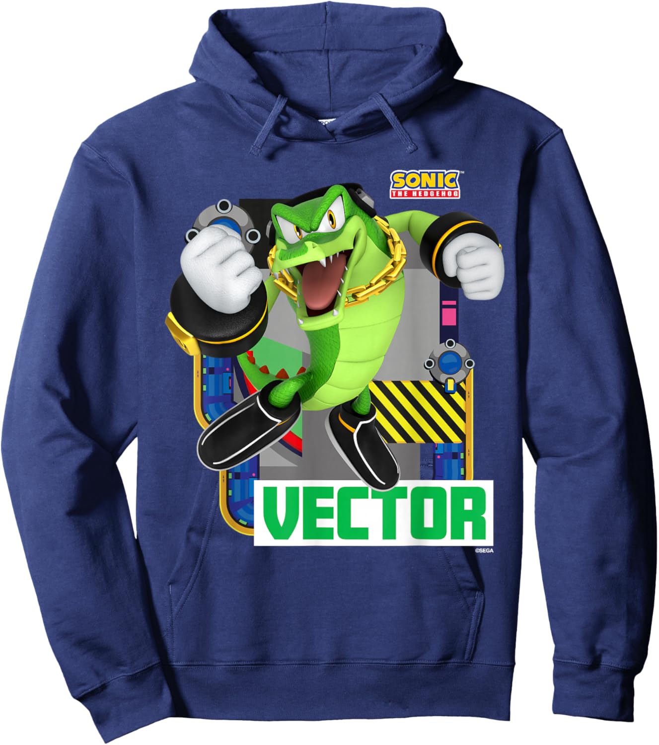 Sonic The Hedgehog - in The Zone - Vector Hoodie - Hoodie | Navy