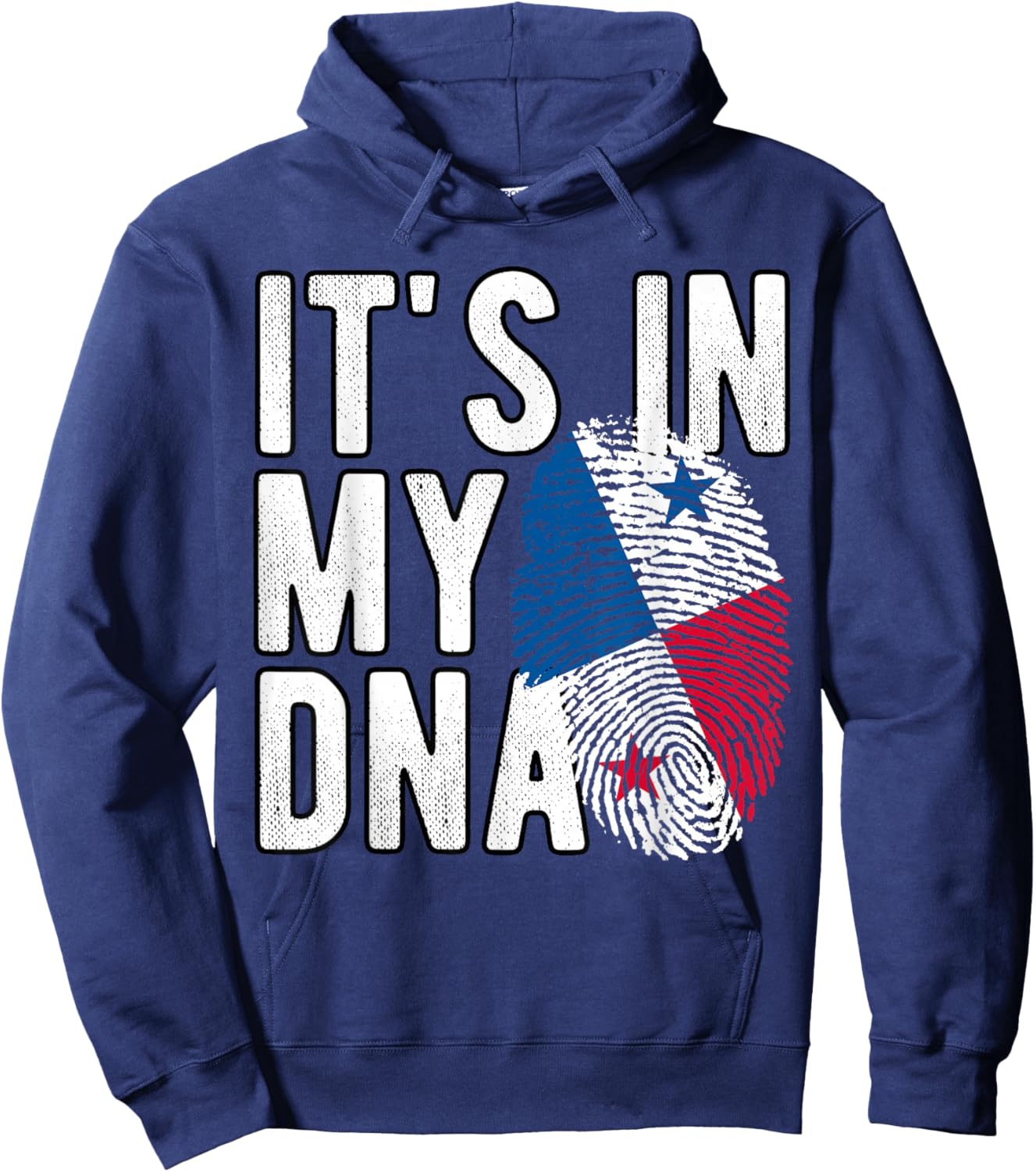 It's in My DNA Panamanian National Flag Panama Fan Heritage Hoodie - Hoodie | Navy