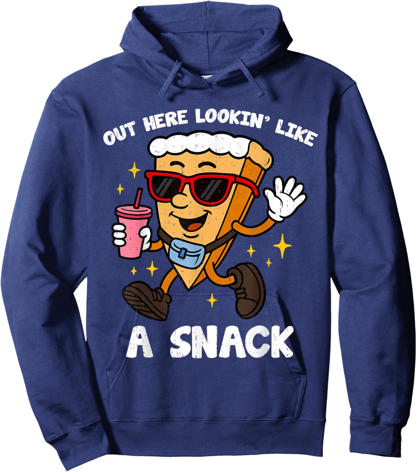 Pumpkin Pie Lookin Like Snack Funny Thanksgiving Boys Girls Hoodie - Hoodie | Navy