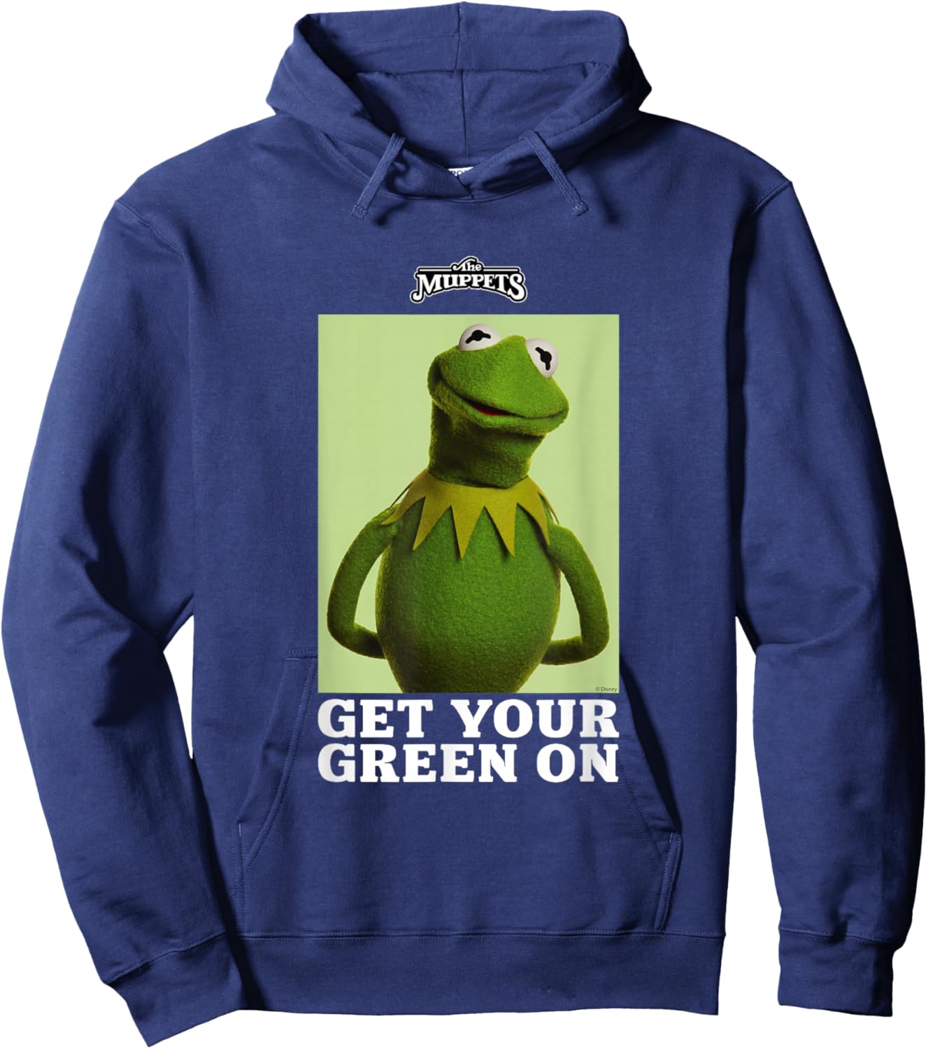 Disney The Muppets Kermit The Frog St. Patrick's Day Hoodie - Hoodie | Navy