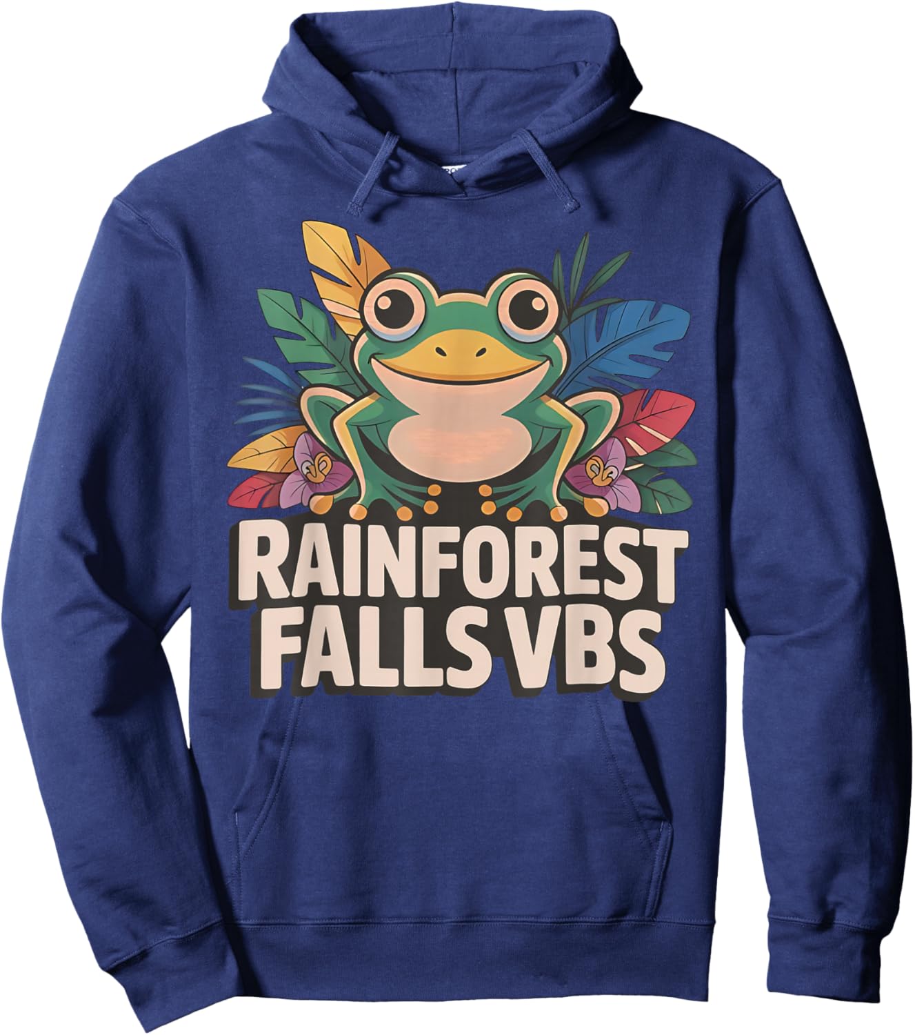 Rainforest Falls VBS 2026 Vacation Bible School Christian Hoodie - Hoodie | Navy