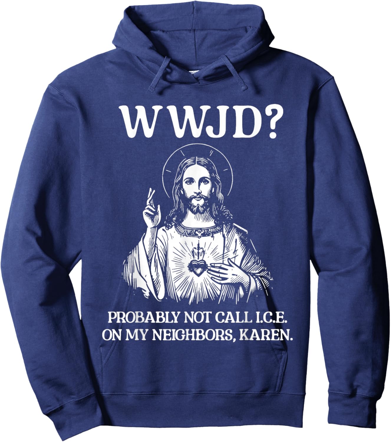 Jesus ICE Hoodie - Hoodie | Navy