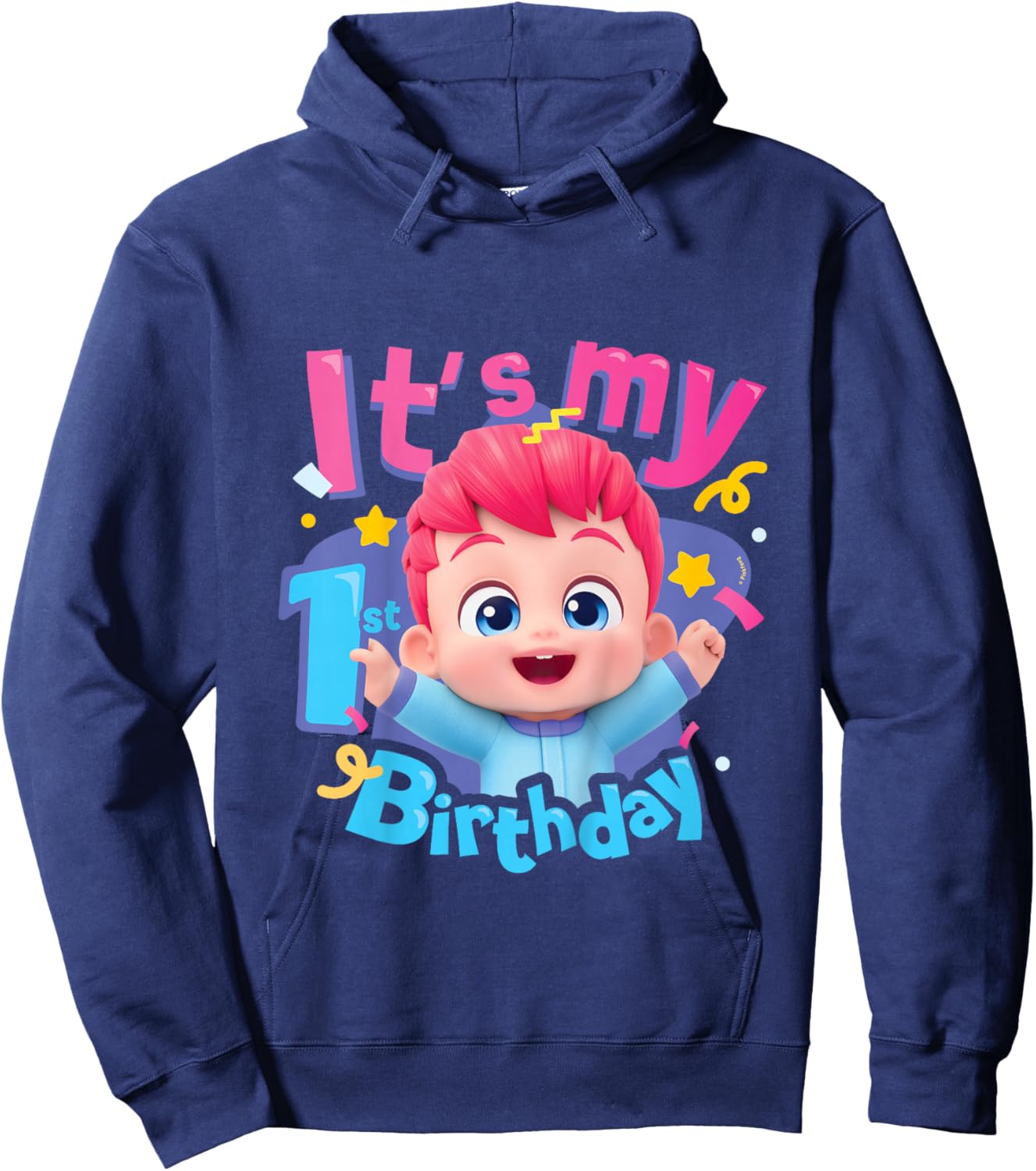 Bebefinn It's My 1st Birthday Kids Hoodie - Hoodie | Navy