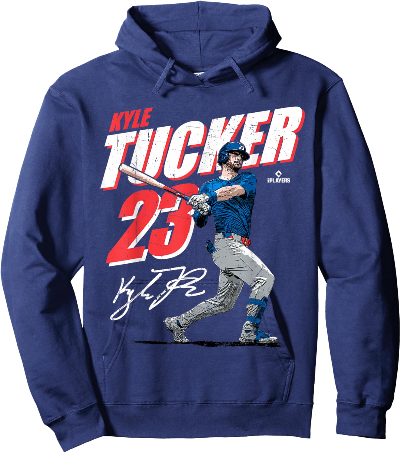 Kyle Tucker | Los Angeles D Baseball Players | MLBKYT204M Hoodie - Hoodie | Navy