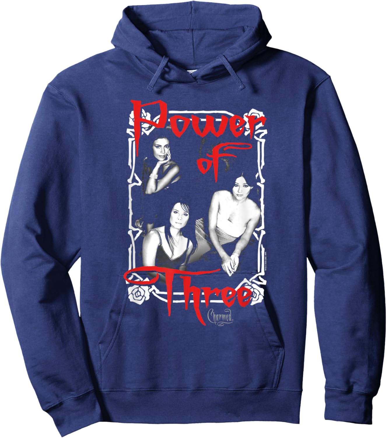 Charmed Cast Photo The Power of Three Witches TV Show Hoodie - Hoodie | Navy