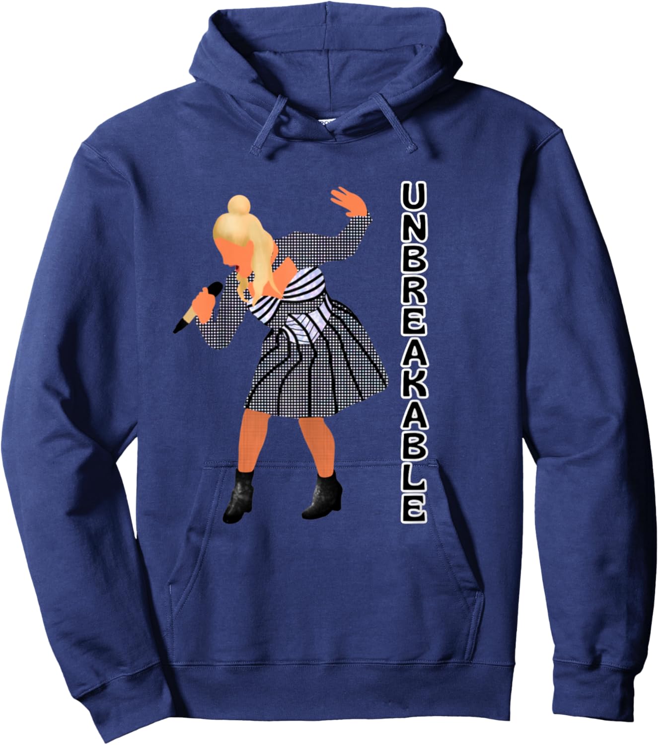 Six Queens Musicals Unbreakable Henry VIII Musical Theatre Hoodie - Hoodie | Navy