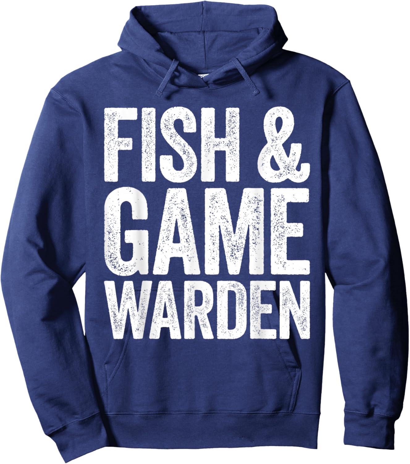Fish and Game Warden Shirt Adult Kids Men Women Jail Costume Hoodie - Hoodie | Navy