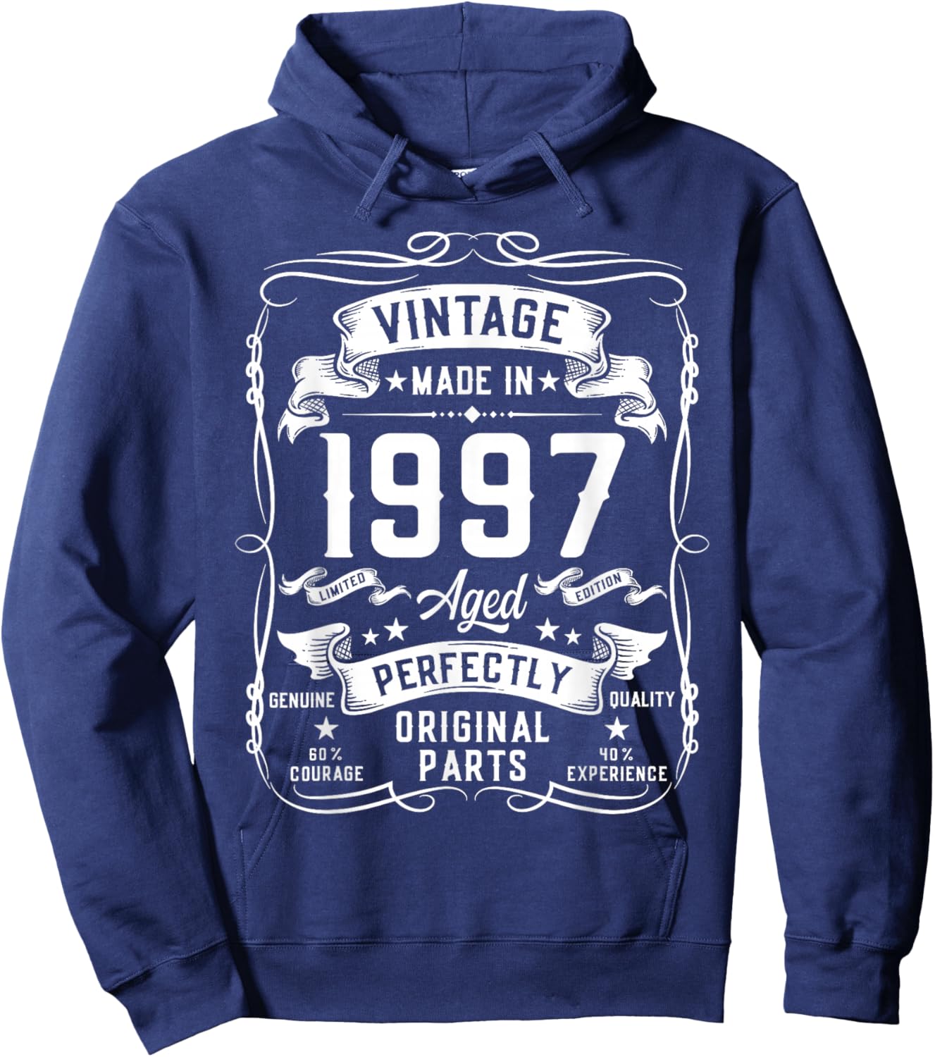 Vintage 1997 29yr 29th Birthday Gifts 29 Years Old Hoodie - Hoodie | Navy