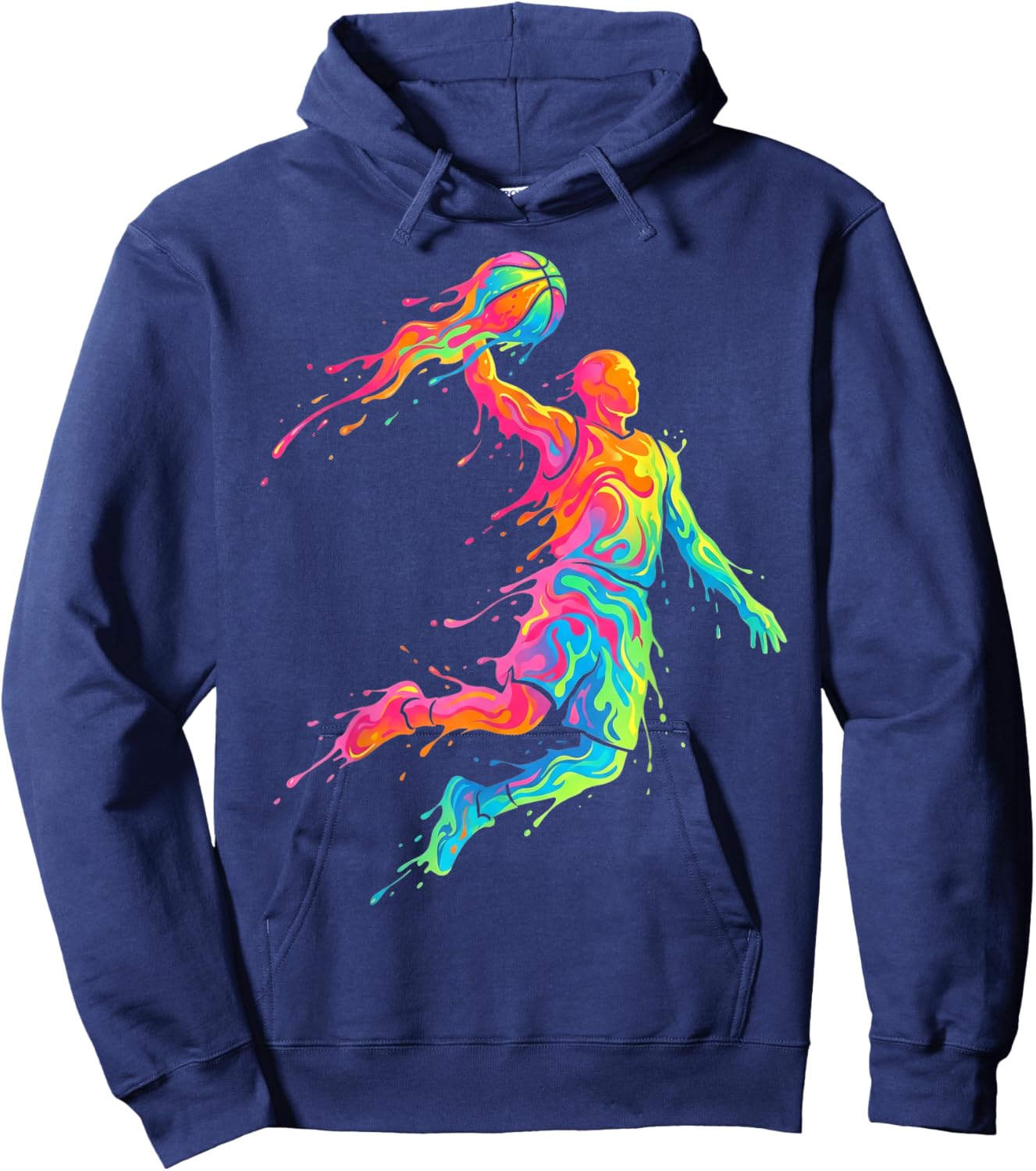 Basketball Player Men Kids Boys Hoodie - Hoodie | Navy