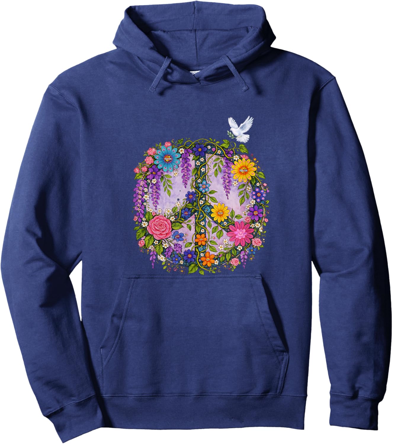 Peaceful Resistance Hoodie - Hoodie | Navy