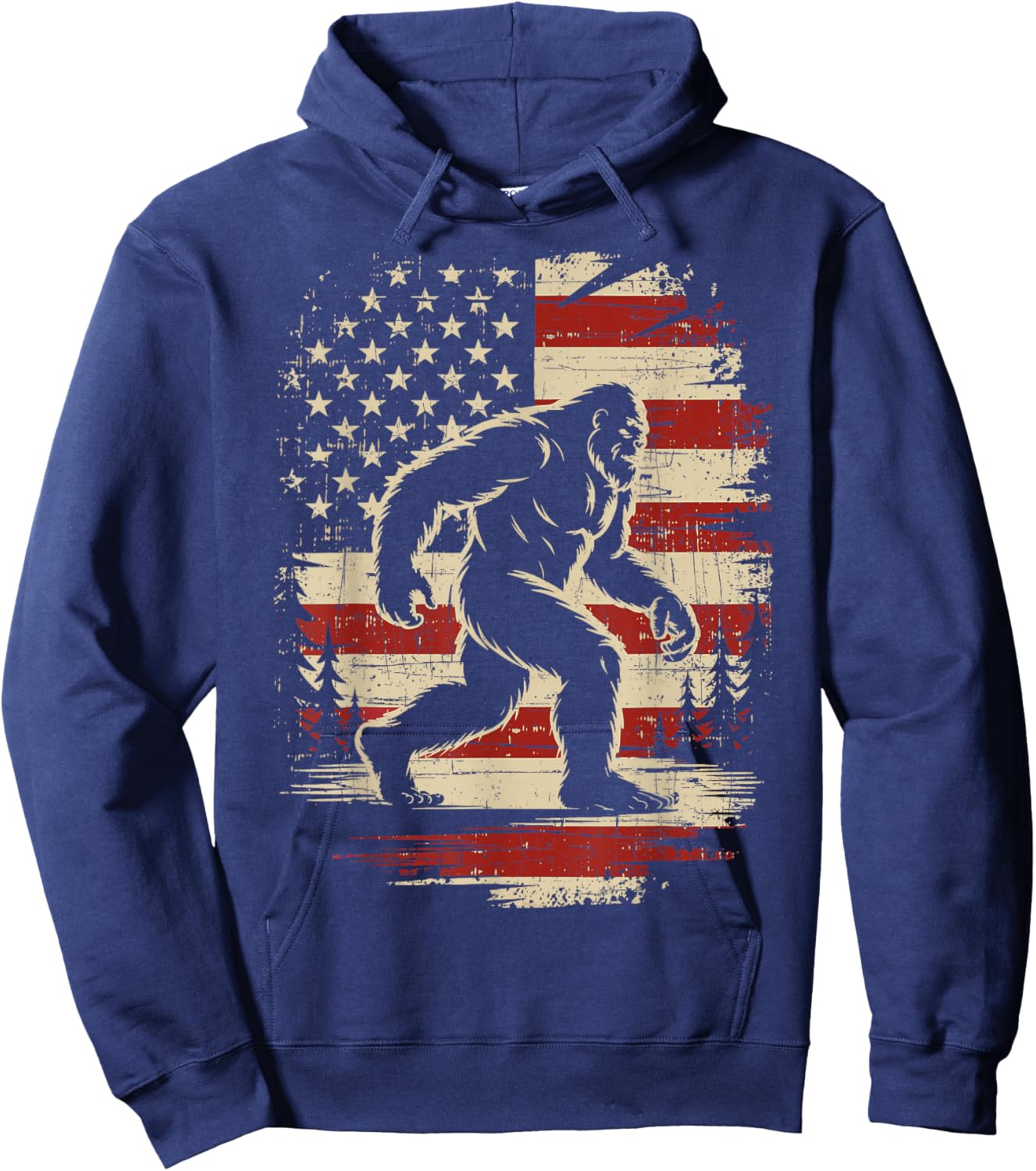 Patriotic 4th of July Hoodie - Hoodie | Navy