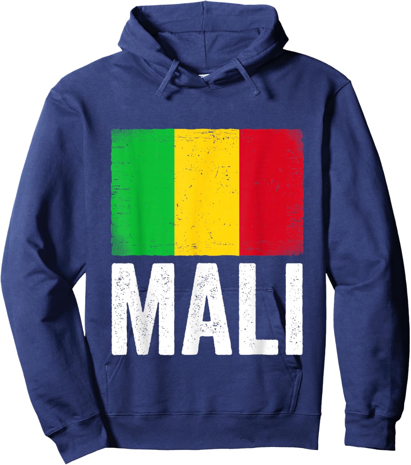 Malian Flag Mali Hoodie - Hoodie | Navy