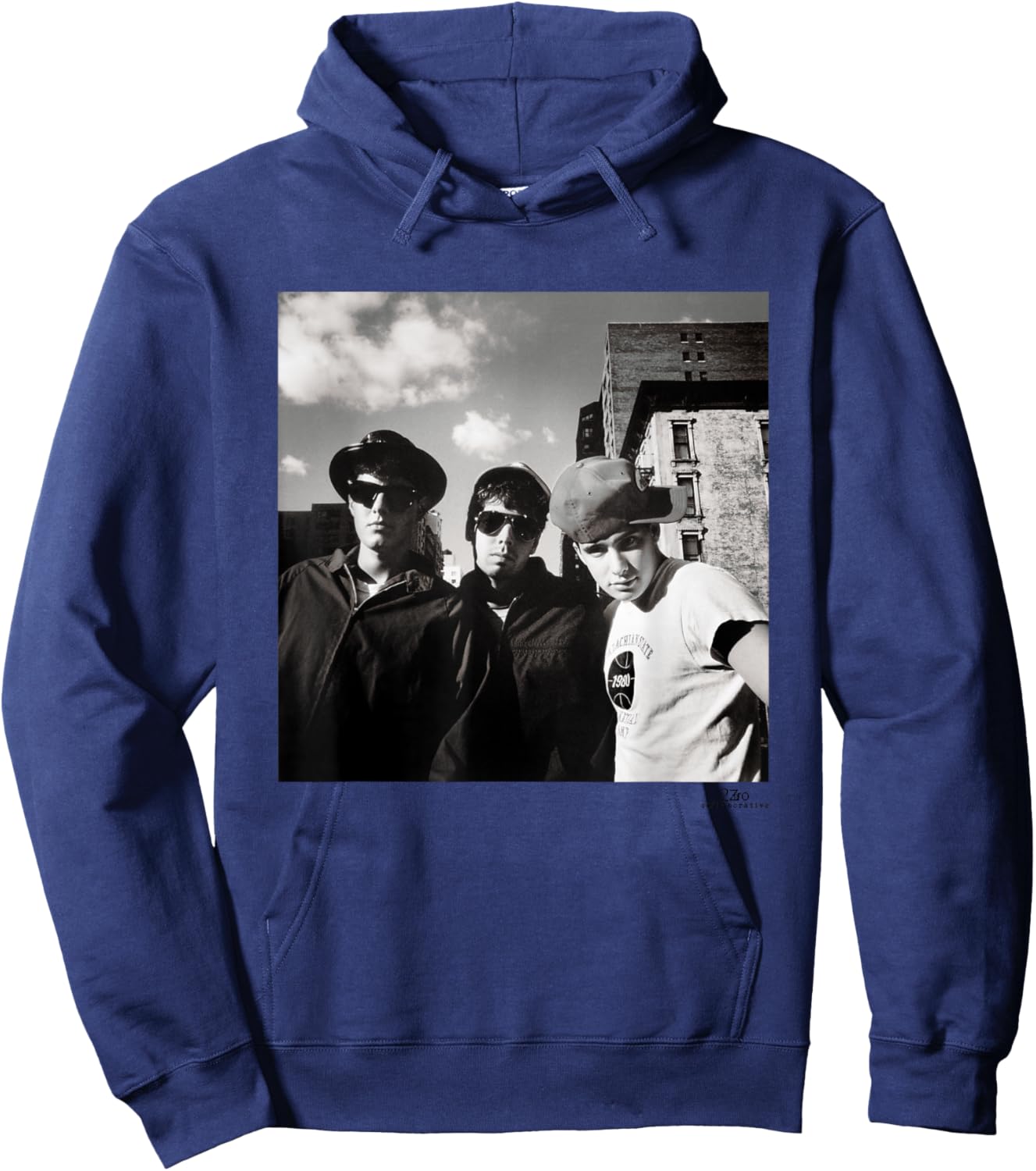 Beastie Boys in New York Licensed to Ill Phil Nicholls Hoodie - Hoodie | Navy