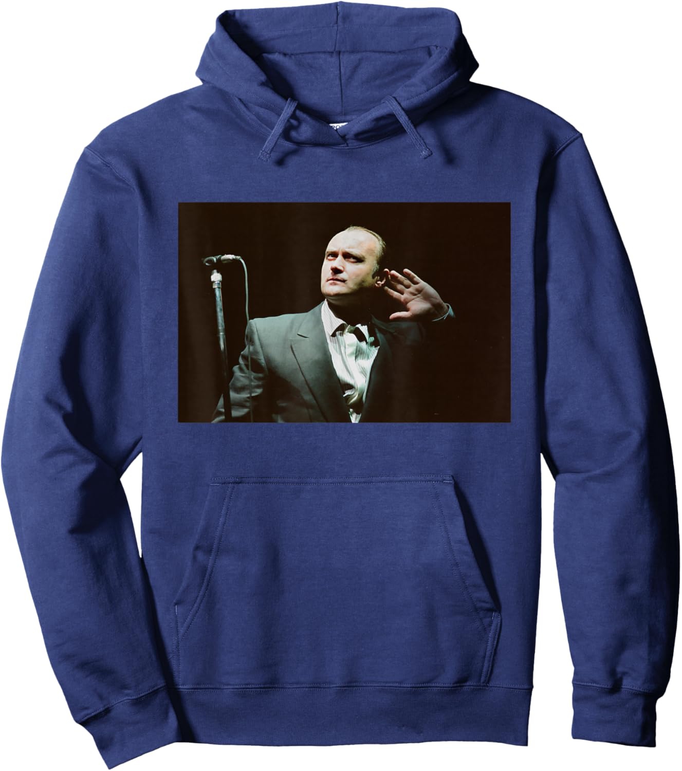 Phil Collins Live On Stage 1990 Hoodie - Hoodie | Navy