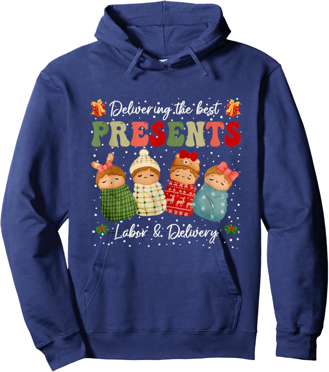 Christmas Hoodie - Hoodie | Navy