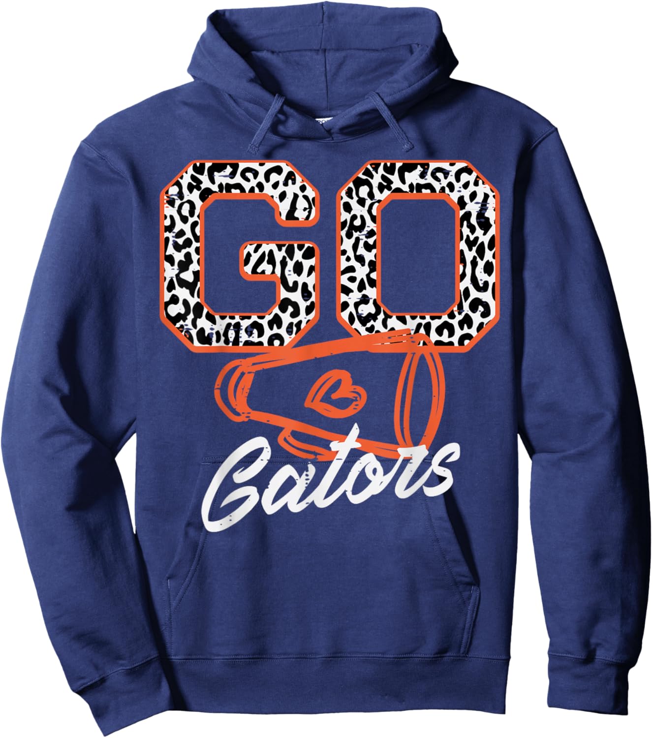 Go Gator Aligator Women Kids Men Boys Girls Youth Teen Hoodie - Hoodie | Navy