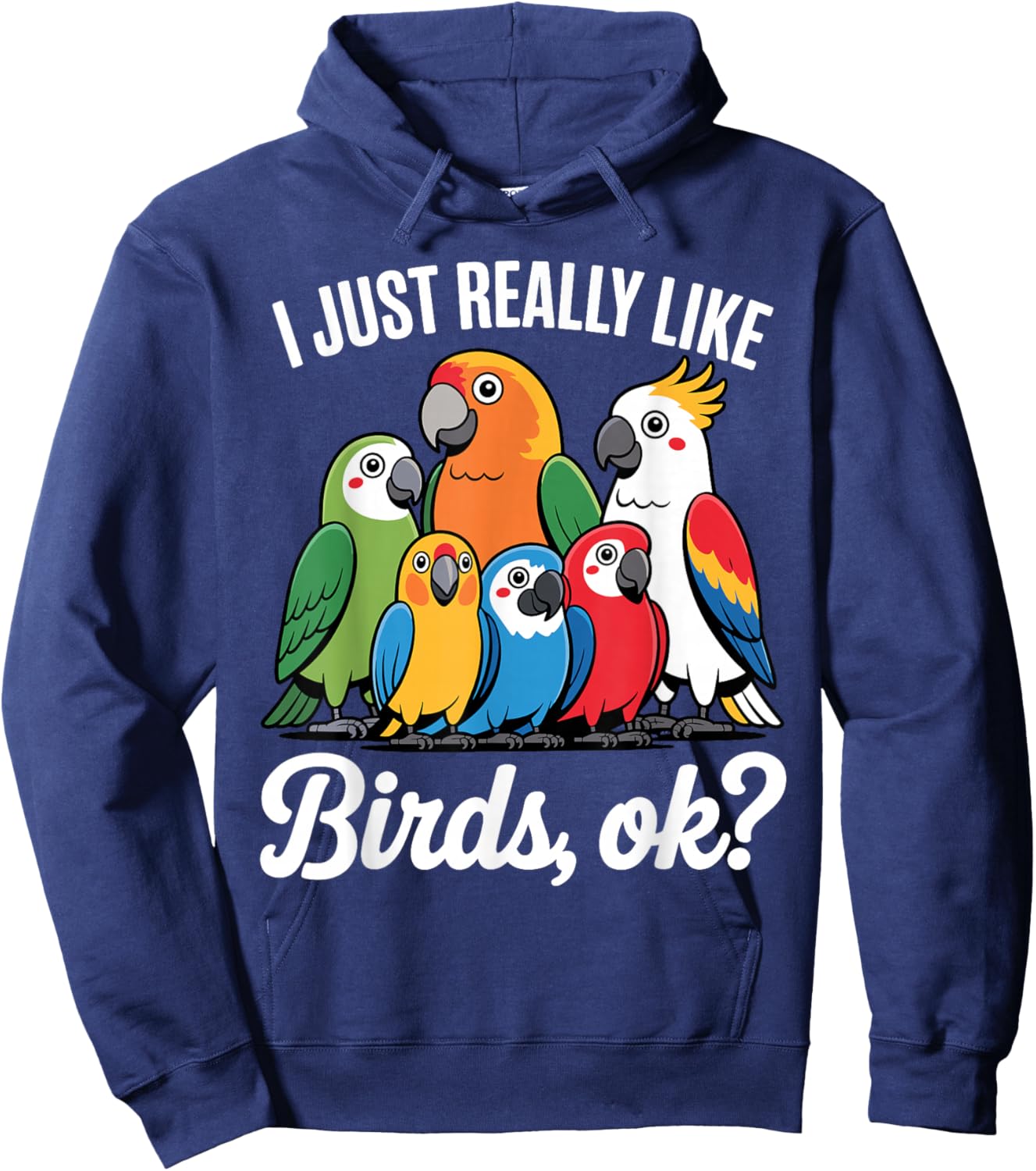 Funny Bird Watching Art Women Bird Watcher Birding Hoodie - Hoodie | Navy