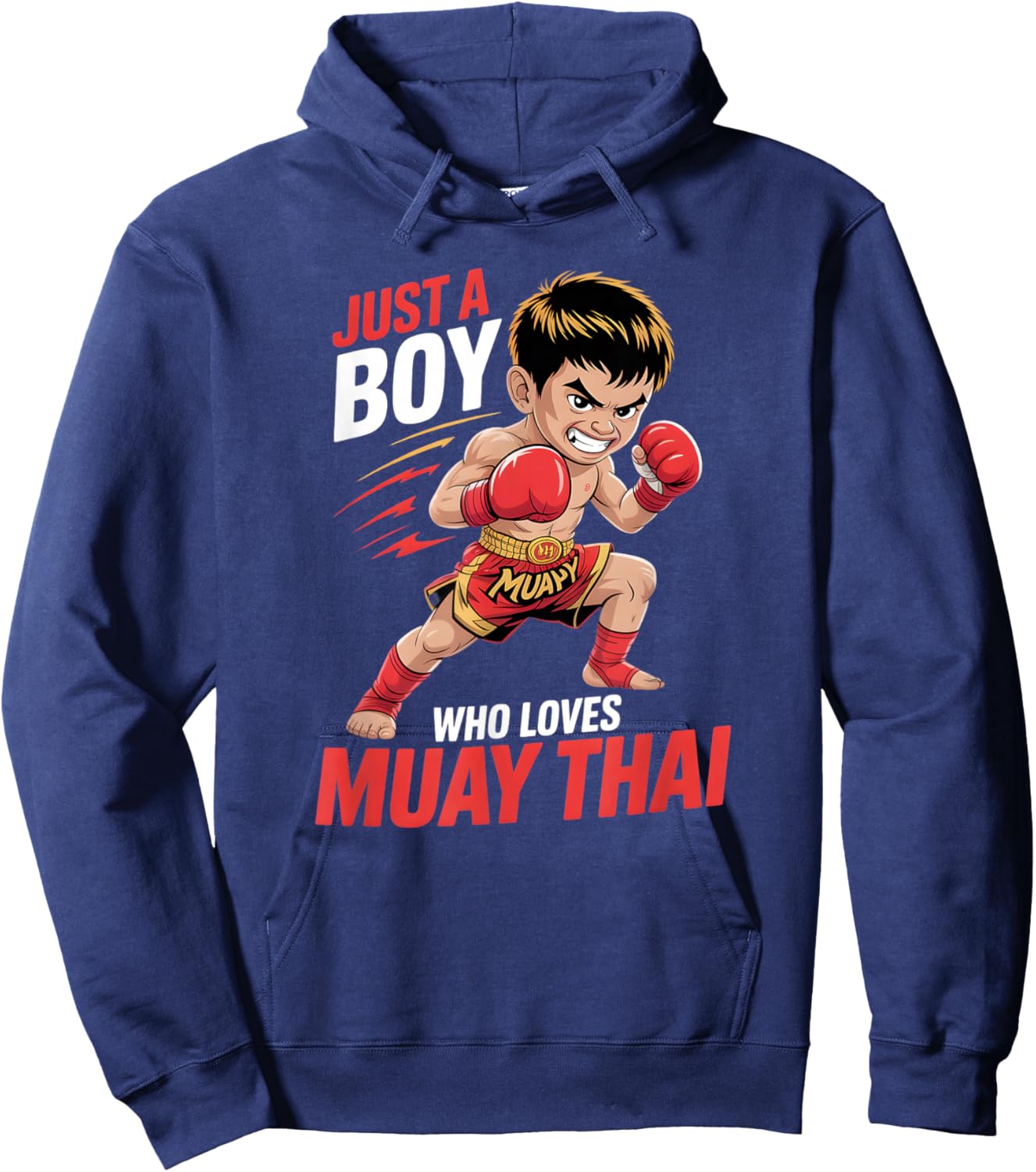 Boys Muay Thai Hoodie - Hoodie | Navy