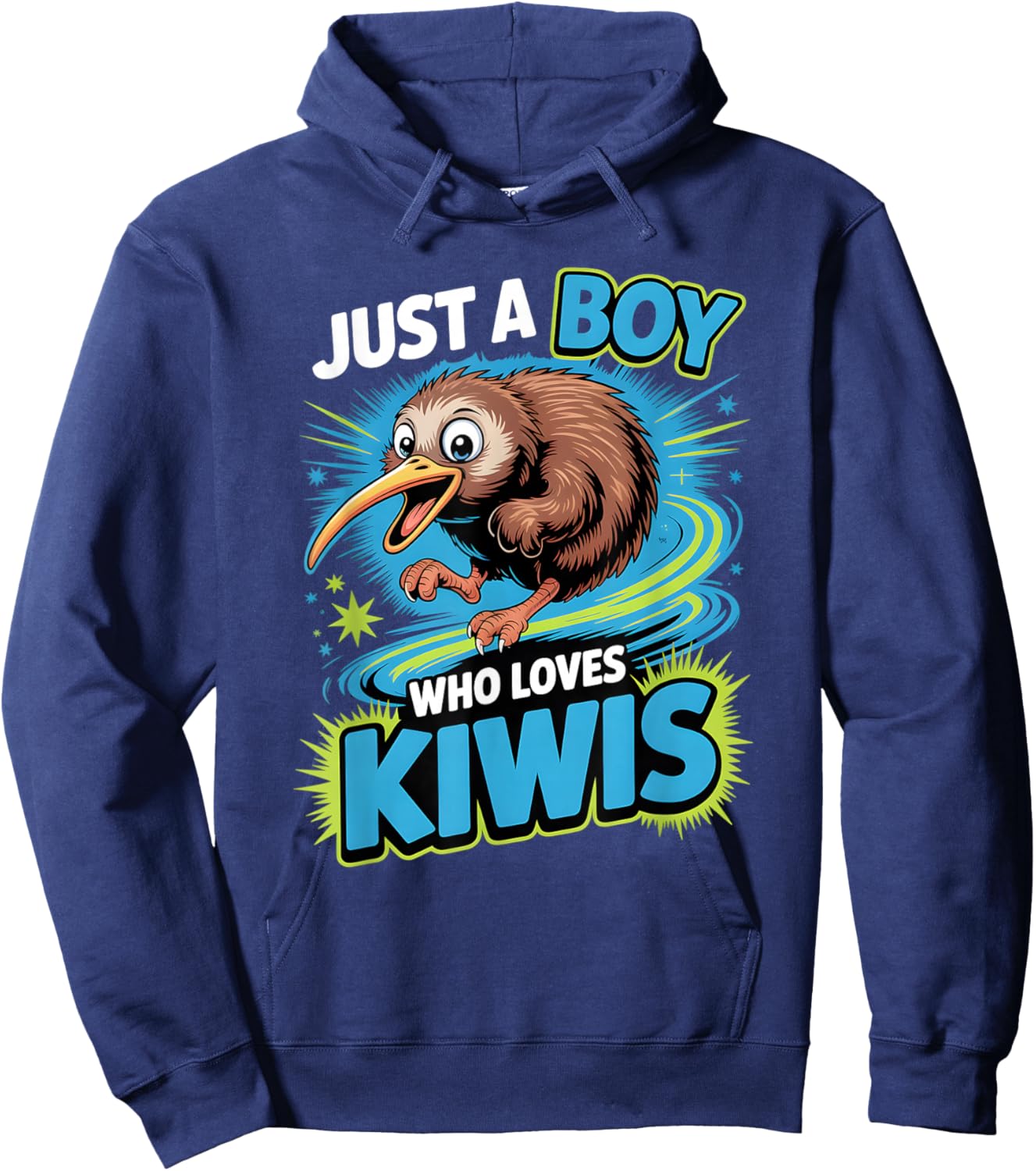 Boys Kiwi Hoodie - Hoodie | Navy