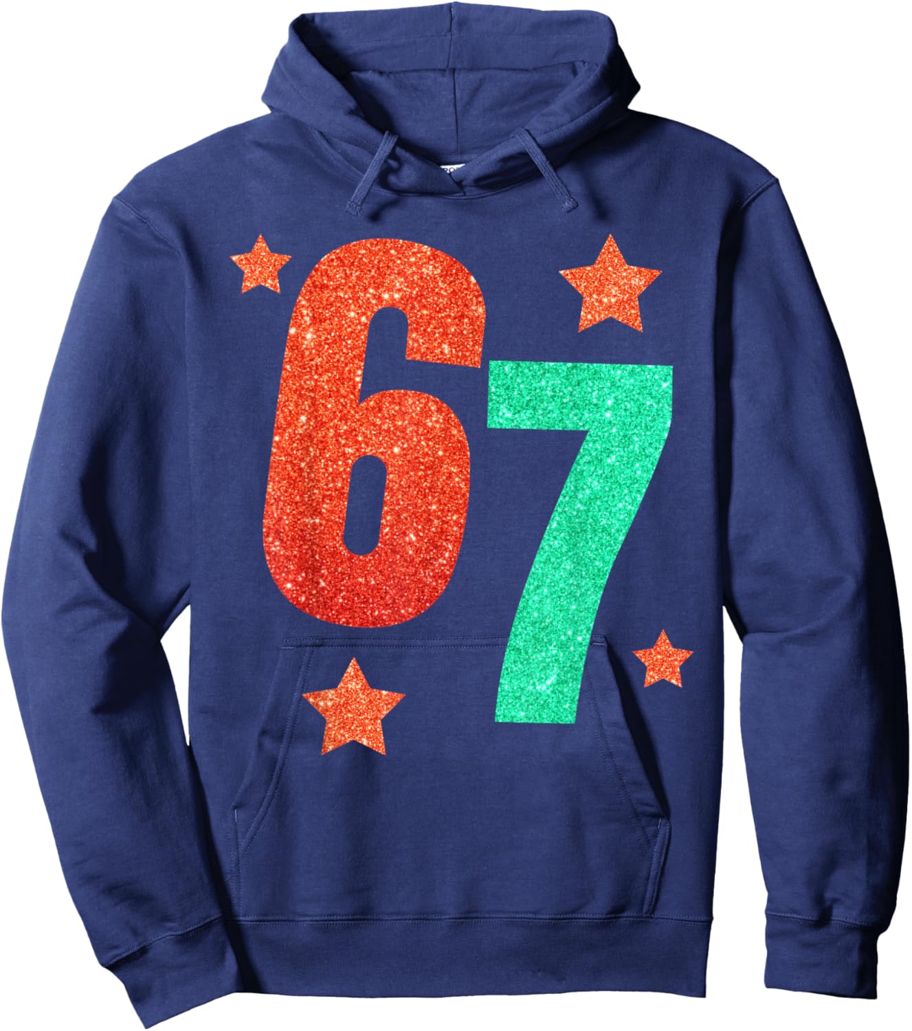 Funny Six Seven 6 7 Meme Trendy Halloween Costume Women Hoodie - Hoodie | Navy