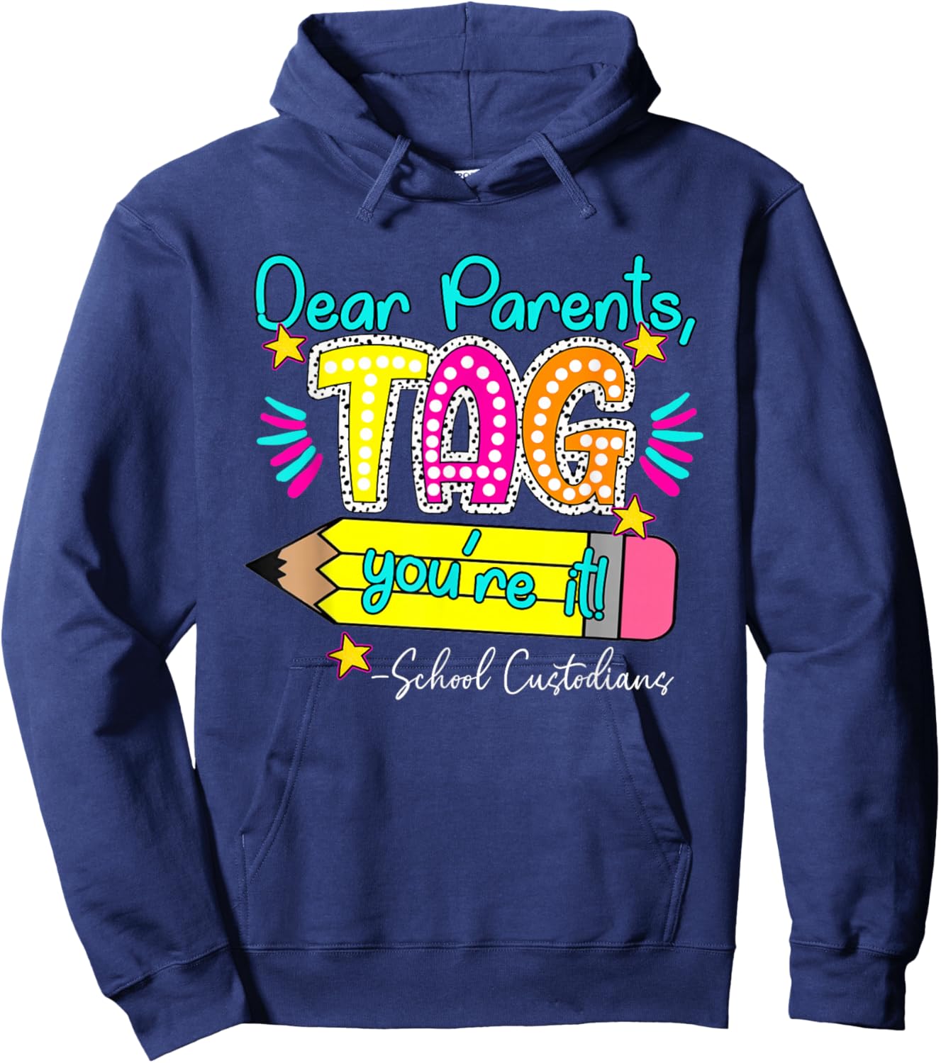 Last Day Hoodie - Hoodie | Navy