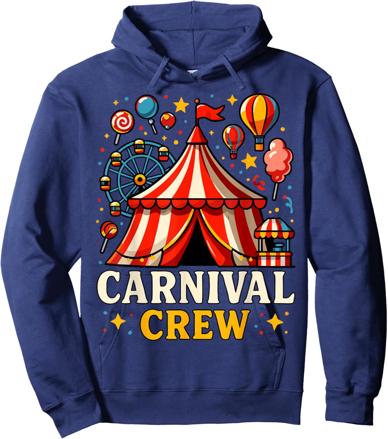 Funny Costume Party Carnival Crew Hoodie - Hoodie | Navy
