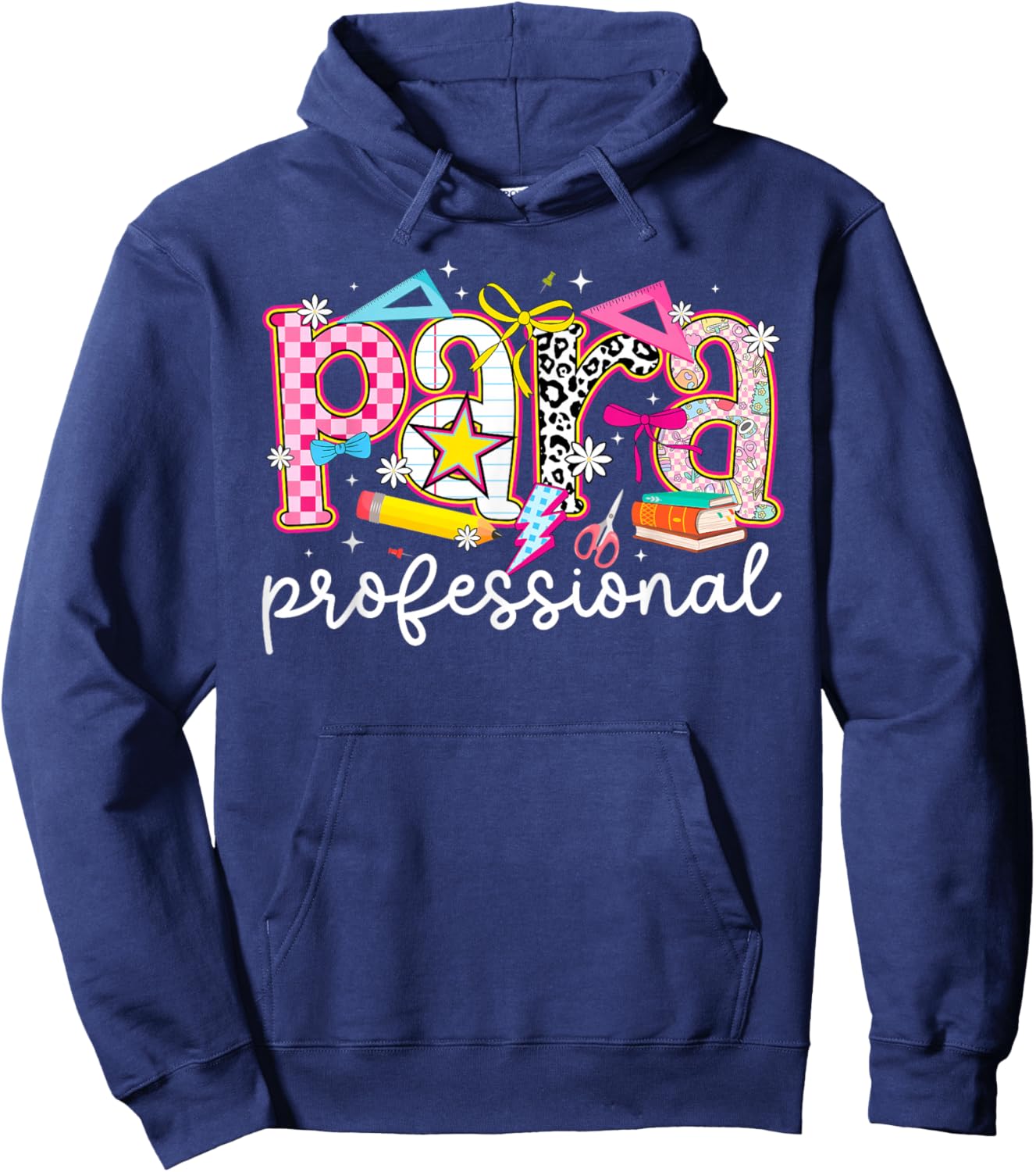 Paraprofessional Preppy Parapro para Hoodie - Hoodie | Navy