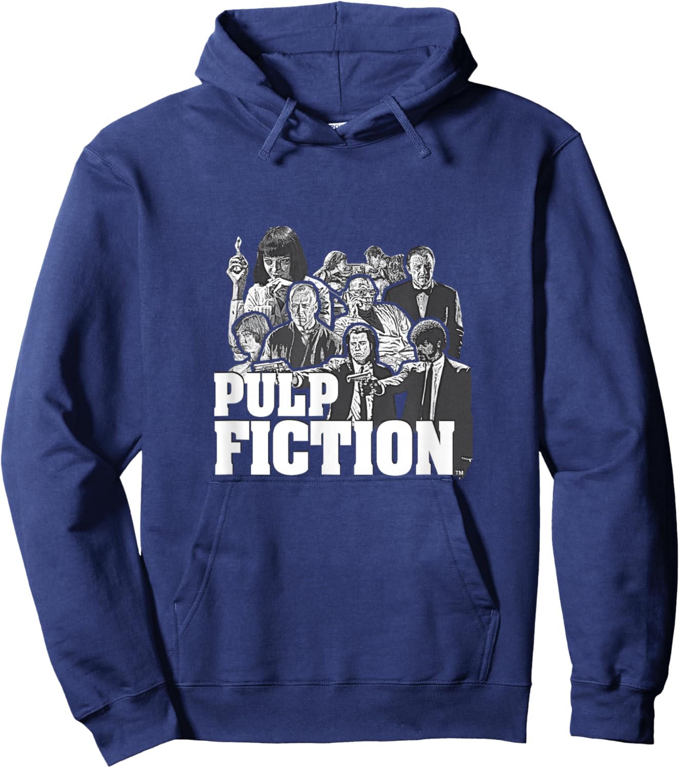 Iconic Movie Cast Graphic PAPL2625 Hoodie - Hoodie | Navy