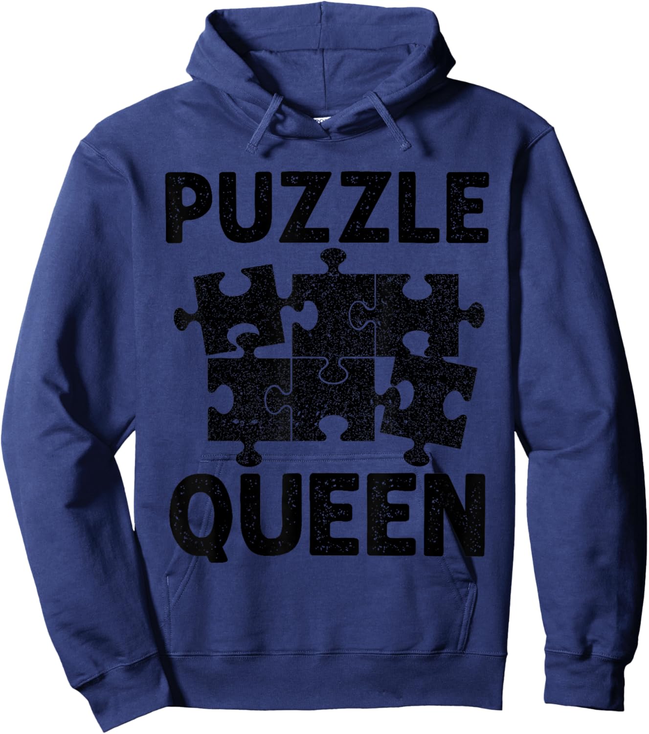 Cool Puzzle Design Girls Jigsaw Lover Puzzle Piece Hoodie - Hoodie | Navy