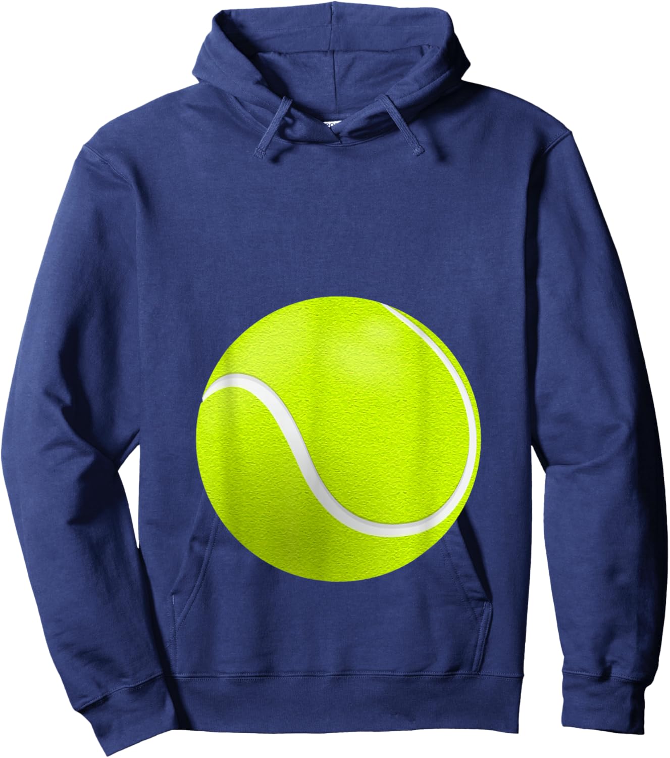 Tennis Ball Baby Bump Pregnancy Hoodie - Hoodie | Navy