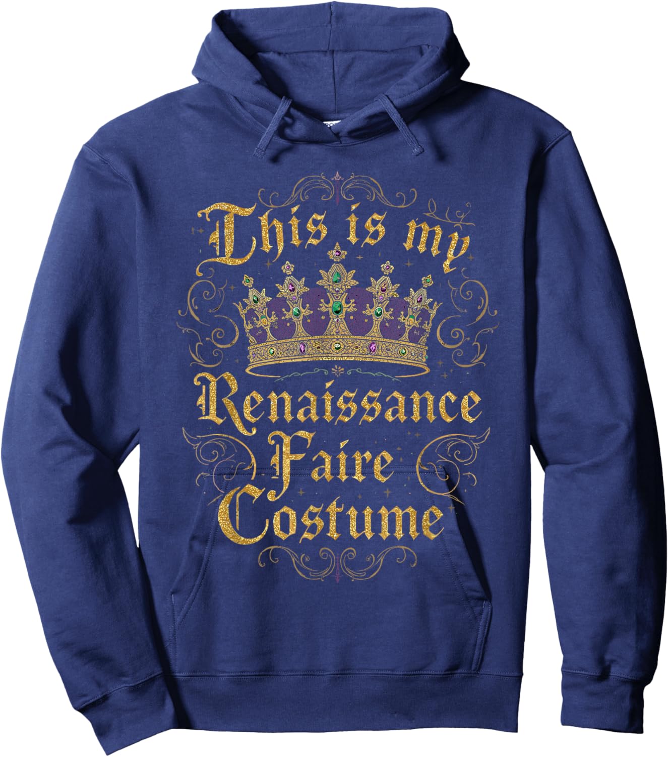 This is My Renaissance Faire Costume Medieval Fest Ren Fair Hoodie - Hoodie | Navy