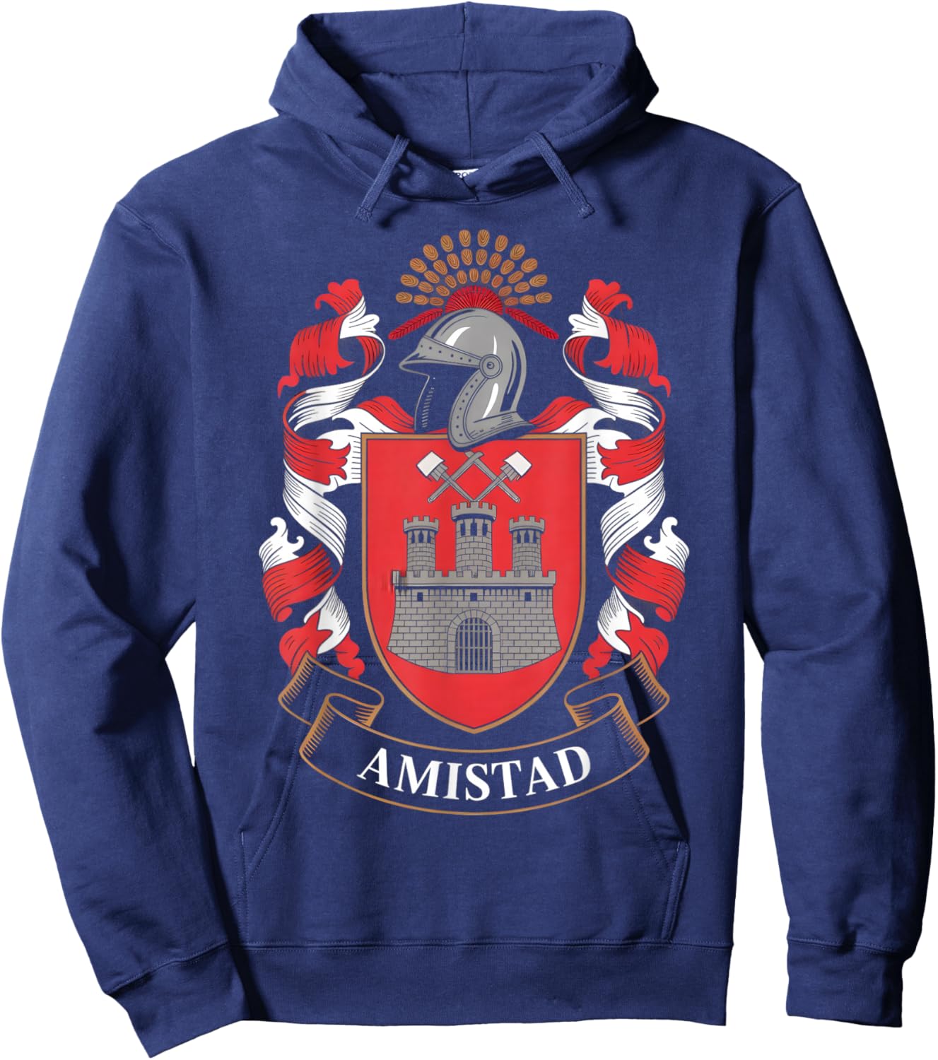 AMISTAD, House of Givers, RCA Friendship School Spirit Hoodie - Hoodie | Navy