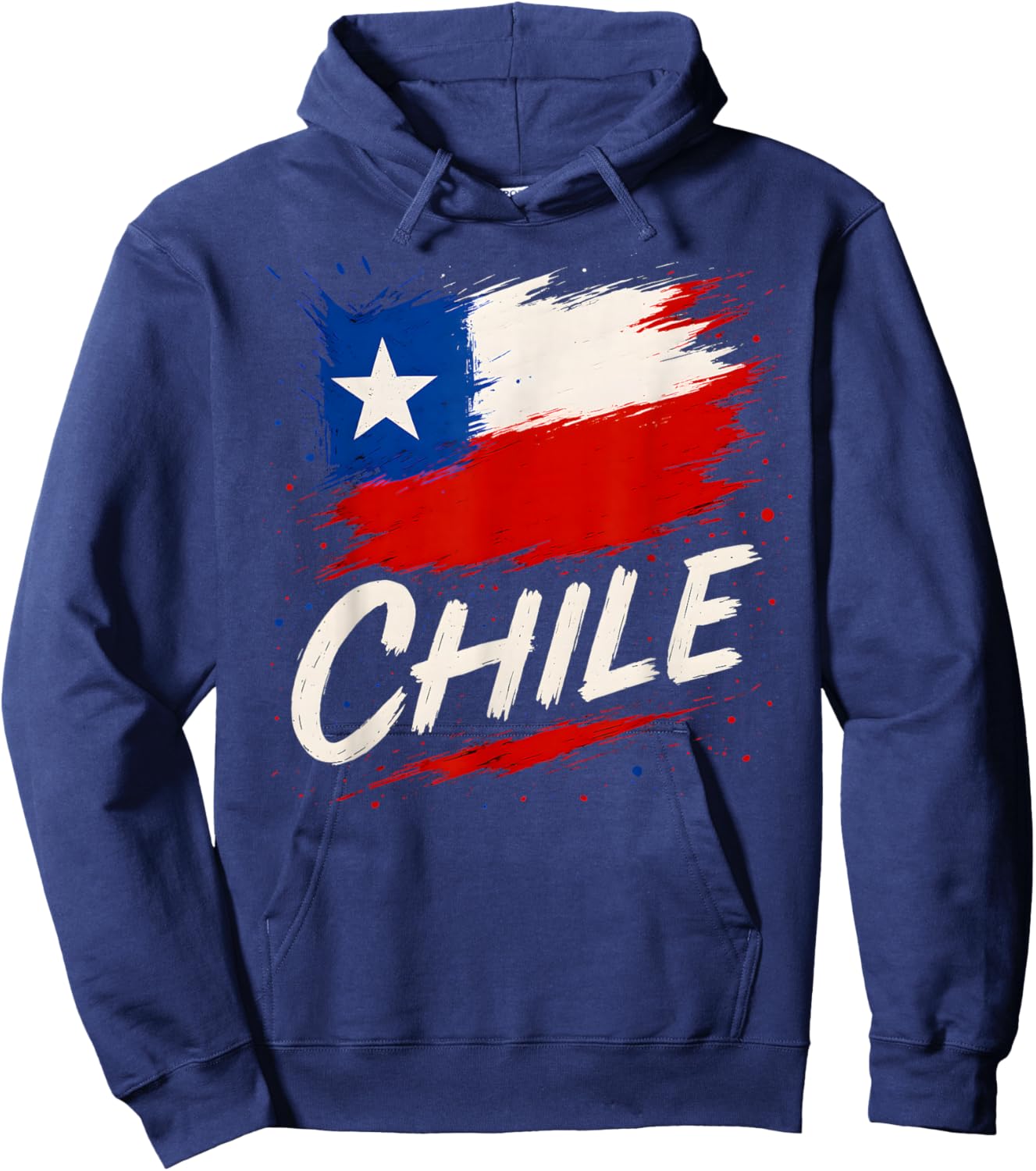 Chile Chilean Flag Hoodie - Hoodie | Navy