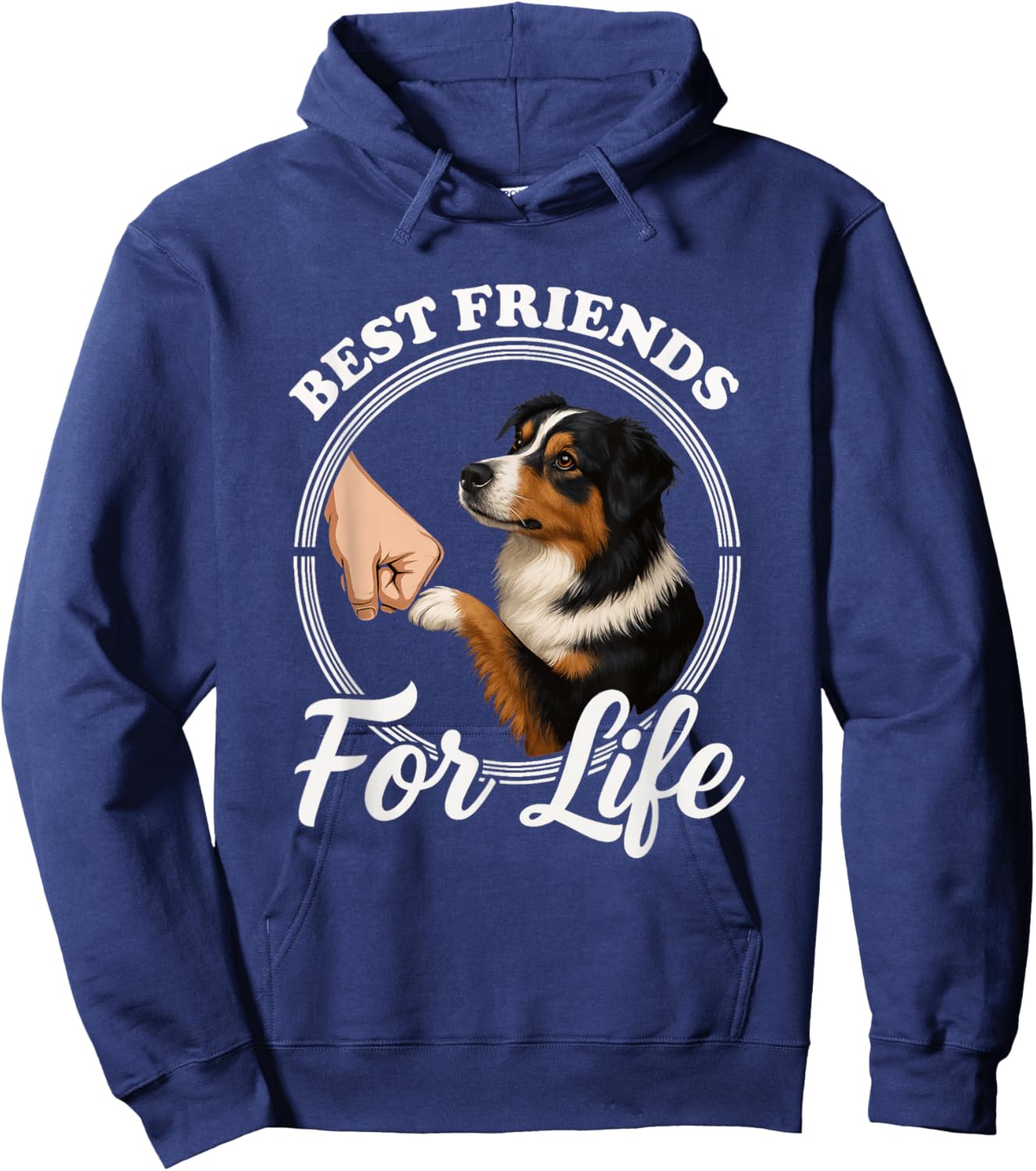 Australian Shepherd Dog Lover Design Australian Shepherd Hoodie - Hoodie | Navy