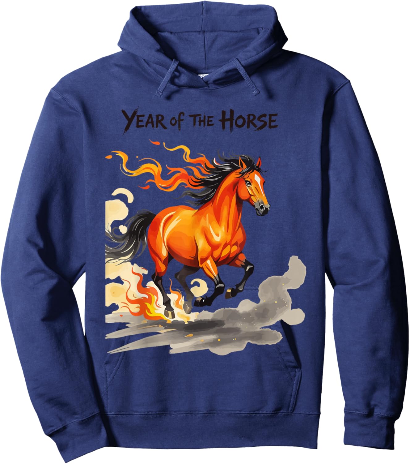 Year of The Horse Hoodie - Hoodie | Navy