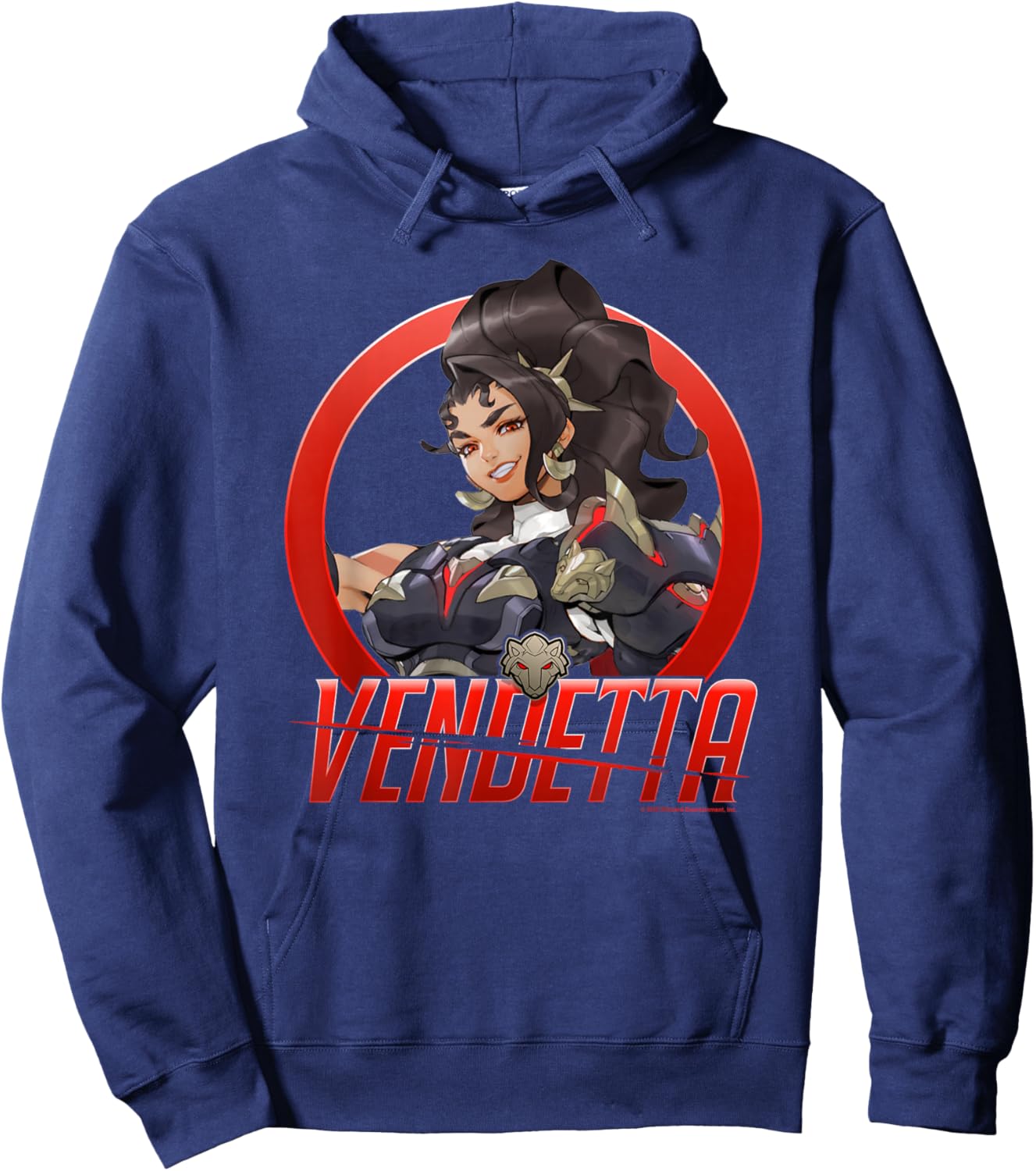 Overwatch 2 Vendetta La Lupa The Wolf of Retribution Hoodie - Hoodie | Navy