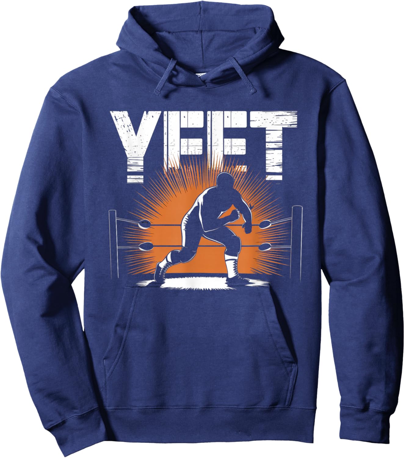 Yeet Funny Saying Meme Slang Men Boys Kids Women Hoodie - Hoodie | Navy