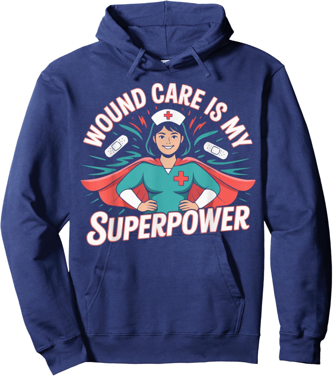 Wound Care Nurse Practitioner Medical Registered Nursing Hoodie - Hoodie | Navy