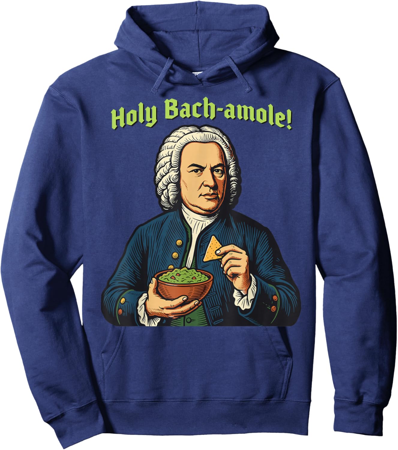 Funny J.S. Bach Bach-amole for Baroque Classical Musician Hoodie - Hoodie | Navy