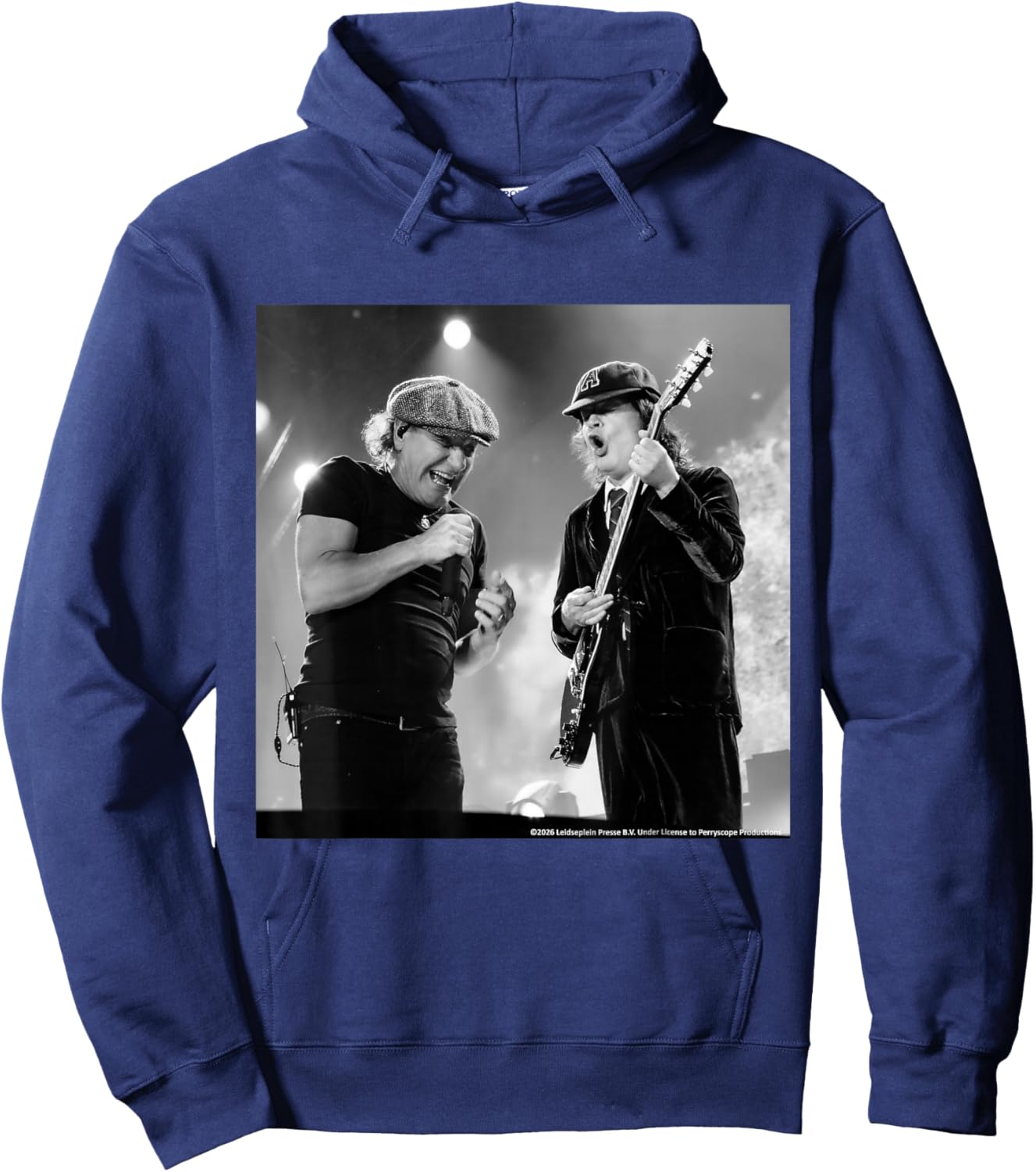 AC/DC Live Rock Concert Energy Thunderstruck Power Hoodie - Hoodie | Navy