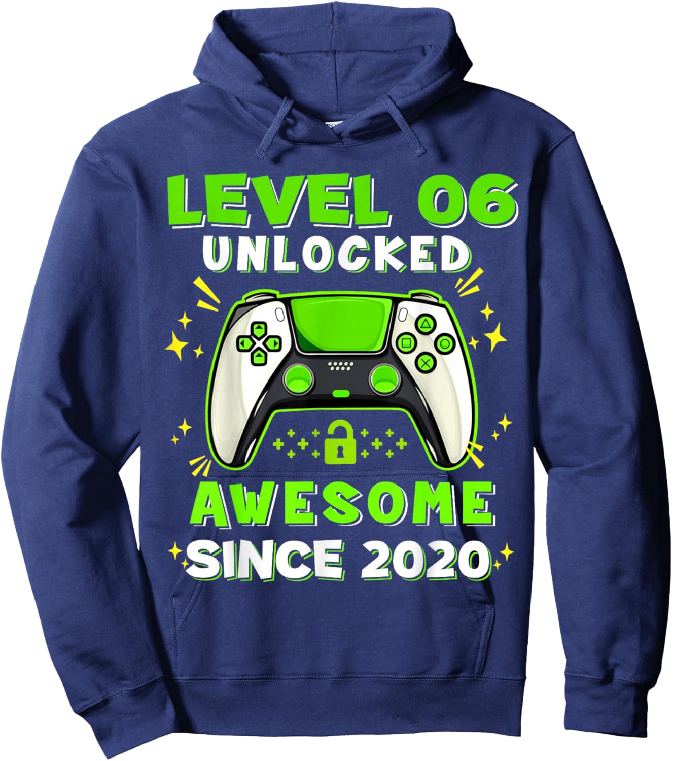 6th Birthday for Boys 6 Years Birthday Kids Gifts Hoodie - Hoodie | Navy