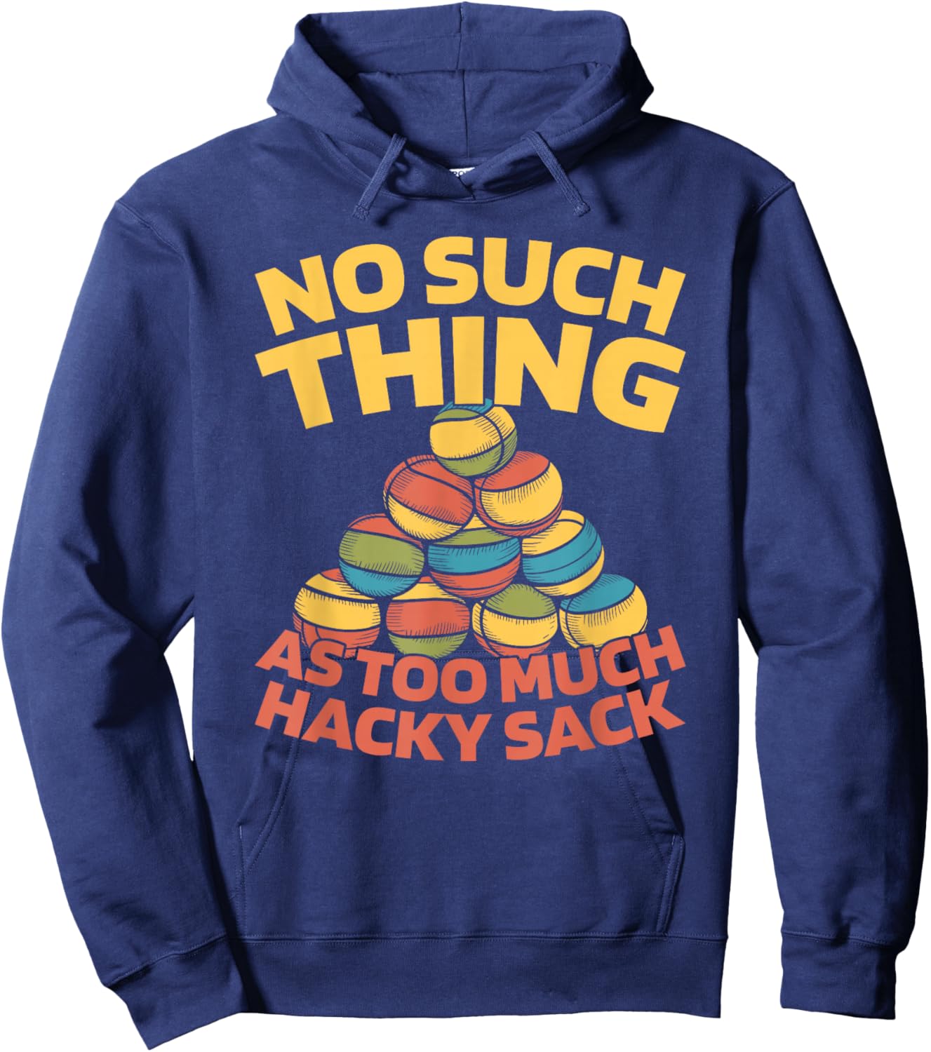 Footbag Coordination - Recreation Hacky Sack Hoodie - Hoodie | Navy