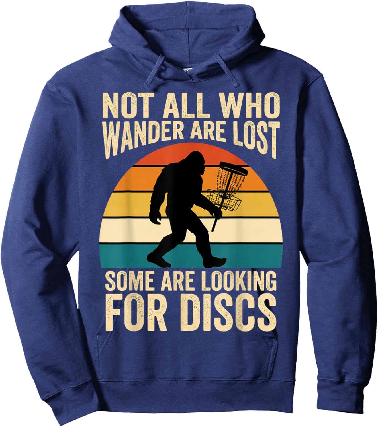 Funny Disc Golf Women Kids Disc Golf Player Hoodie - Hoodie | Navy